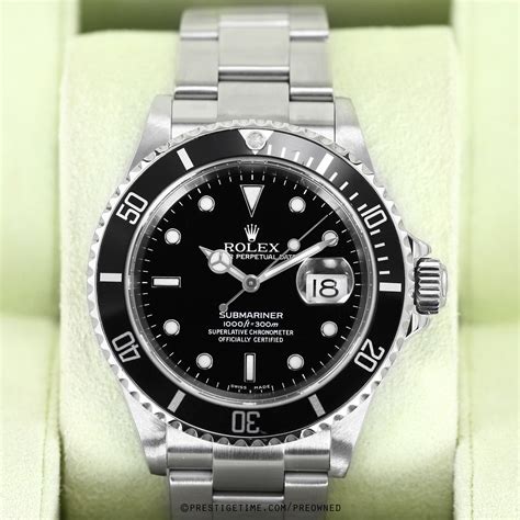 rolex submariner 16610t movement|rolex 16610 submariner price.